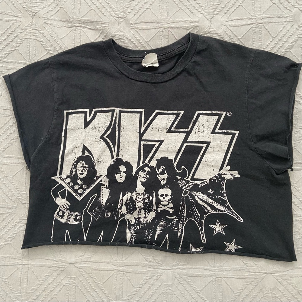 Vintage KISS Cropped Tee